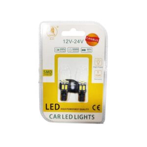 Ejc Λάμπες Αυτοκινήτου Canbus 3030-12led 12v 2τμχ Ψυχρό Φως Led Light