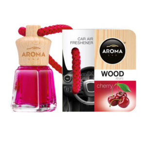 Αρωματικό Αυτοκινήτου Κρεμαστό Μπουκαλάκι Ξύλινο Καπάκι Aroma 4,5ml Άρωμα ΚεράσιΚωδικός: 0033856