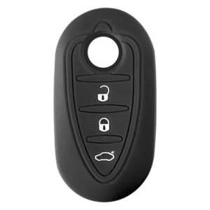 Θήκη Κλειδιού Type-2 από Σιλικόνη με 3 Κουμπιά για Alfa Romeo σε Πολύχρωμο Χρώμα Κωδικός: L0150.1