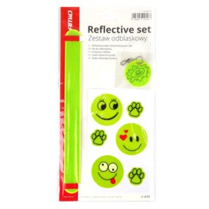 AMiO Ανακλαστικό Ποδηλάτου Ανακλαστικά Αυτοκόλλητα PVC Σετ 8τμχ