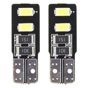 AMiO Λάμπες Αυτοκινήτου T10 / W2.1X9.5D Canbus LED 5600K Ψυχρό Λευκό 12V 2W 2τμχ