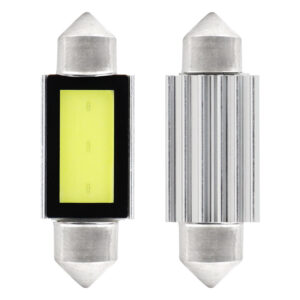 AMiO Λάμπες Αυτοκινήτου C5W Canbus LED 5600K Ψυχρό Λευκό 12V 2.4W 2τμχ