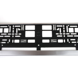 AMiO Πλαίσιο Πινακίδας Αυτοκινήτου Μεταλλικό 52.5 x 13.5cm Χρώμιο 1τμχ Κωδικός: 01646