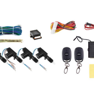 AMiO Κεντρικό Κλείδωμα Αυτοκινήτου με Τηλεχειρισμό και Ηλεκτρομαγνητικές Κλειδαριές 2 Master / 2 SLAVE Κωδικός: 01683