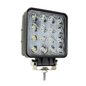 AMiO ΑWL05 Τετράγωνος Προβολέας Αυτοκινήτου LED Universal 48W 10.8cm 1τμχ Κωδικός: 01700