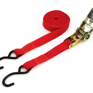 AMiO Ιμάντας Αποσκευών Αυτοκινήτου 500x2.5cm με Καστάνια Κόκκινο Κωδικός: 01724