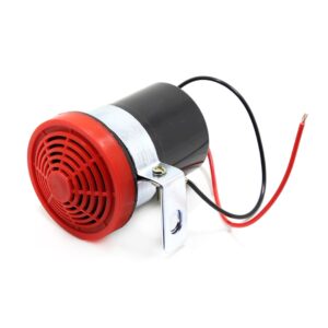 AMiO Βομβητής/Buzzer για Σύστημα Παρκαρίσματος Αυτοκινήτου Αλάρμ Όπισθεν Αυτοκινήτου 12V 90-95dB σε Μαύρο Χρώμα Κωδικός: 01728
