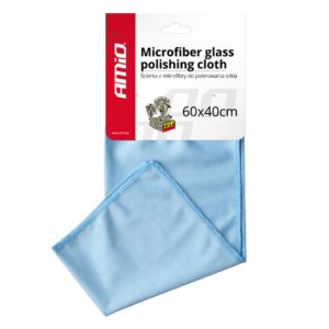 AMiO Πανί Μικροϊνών Καθαρισμού για Τζάμια Αυτοκινήτου Μπλε 60x40cmΚωδικός: 01749