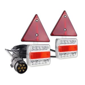 AMiO Σετ Φώτα Τρέιλερ LED με Βίδες 12V /AM 2τμχ Κωδικός: 02140