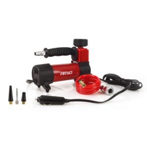 AMiO Τρόμπα Αυτοκινήτου 100PSI με Καλώδιο Αναπτήρα 12V ACOMP-05 Κωδικός: 02179