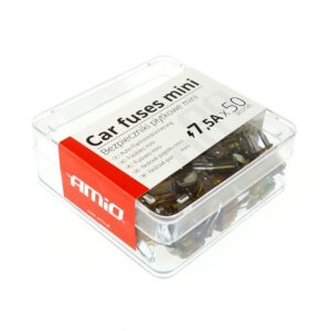 AMiO Ασφάλειες Mini 7.5A 50τμχ /AM Κωδικός: 02218