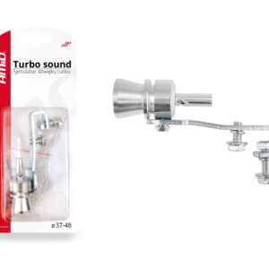 AMiO Σφυρίχτρα Εξάτμισης Τurbo Sound για Universal Ασημί Κωδικός: 02228