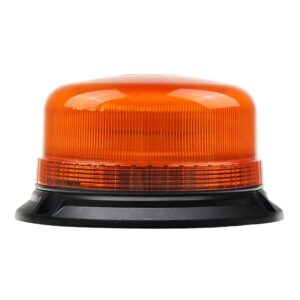 AMiO Φάρος Αυτοκινήτου LED 12 / 24V Αδιάβροχος 13.6cm με Πορτοκαλί Φωτισμό Κωδικός: 02296