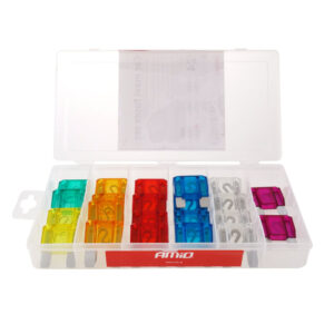 AMiO Σετ Ασφάλειες Αυτοκινήτου Μαχαιρωτές 24τμχ Κωδικός: 02323