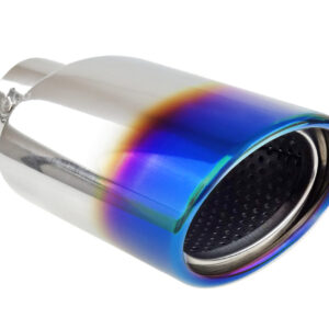 AMiO Μπούκα Εξάτμισης Universal Τιτανίου 180x120mm Κωδικός: 02356