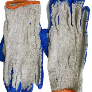 AMiO Γάντια Εργασίας Λευκά Χωρίς Ραφές