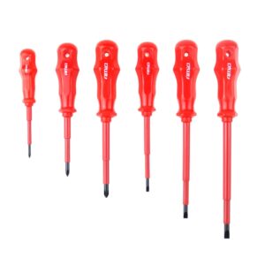 AMiO Σετ Μαγνητικά Κατσαβίδια με 6 Εναλλασσόμενες Μύτες Κωδικός: 02410