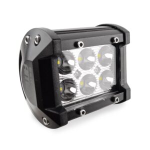 AMiO AWL17 Τετράγωνος Προβολέας Αυτοκινήτου LED Universal 18W 9cm 1τμχ Κωδικός: 02431