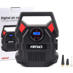 AMiO Τρόμπα Αυτοκινήτου ACOMP-17 150PSI με Καλώδιο Αναπτήρα 12V Κωδικός: 02642