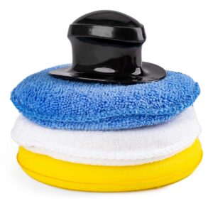 AMiO Σφουγγάρια Γυαλίσματος Αυτοκινήτου 3τμχ Κωδικός: 02904