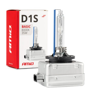 AMiO Λάμπα Αυτοκινήτου Basic D1S Xenon 8000K Ψυχρό Λευκό 35W 1τμχ