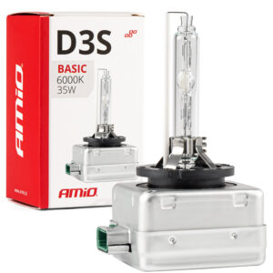 AMiO Λάμπα Basic D3S Xenon 6000K Ψυχρό Λευκό 85V 35W 1τμχ