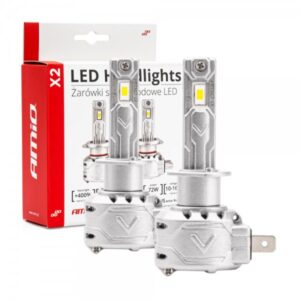 AMiO Λάμπες Αυτοκινήτου H1 Canbus LED 6500K Ψυχρό Λευκό 12V 72W 2τμχ