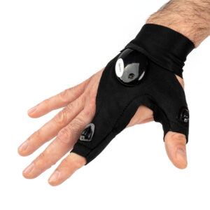 AMiO Αδιάβροχα Γάντια Εργασίας Κήπου Μαύρα 2τμχ