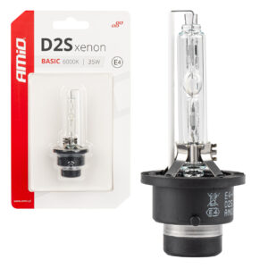 AMiO Λάμπα Αυτοκινήτου & Μοτοσυκλέτας D2S Xenon 6000K Ψυχρό Λευκό 12V 35W