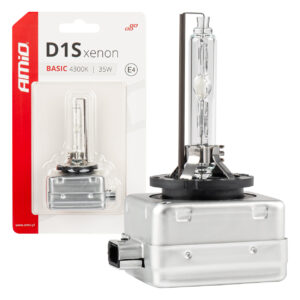 AMiO Λάμπα Αυτοκινήτου & Μοτοσυκλέτας D1S / D1 Xenon 4300K Φυσικό Λευκό 12V 35W
