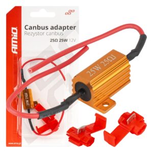 Canbus Resistor Led Bulbs 25ω 25w Amio-04093 Κωδικός: 04093