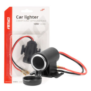 AMiO Αντάπτορας Αναπτήρα Αυτοκινήτου 12V - 24V Κωδικός: 04129