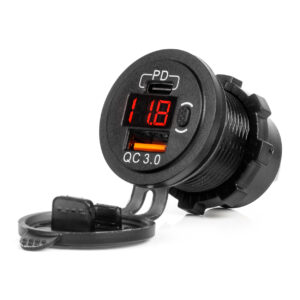 AMiO Αντάπτορας Αναπτήρα Αυτοκινήτου 12V - 24V Κωδικός: 04222