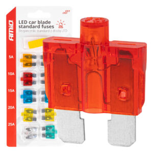 Ασφάλειες Αυτοκινήτου Standard Led Δίοδο 10 Τεμ Amio-04341 Κωδικός: 04341