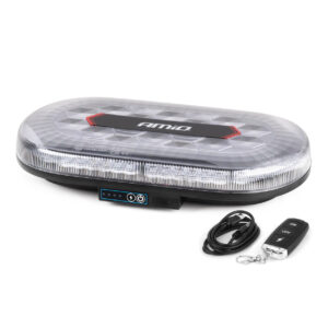 Amio Φαρος Στρομπο Μπαρα R65 R10 12/24v 26w Led Πορτοκαλι 10 Χρησεων Μαγνητικη Βαση 326x186x63mm Αμιο 1 Τεμ 04369/am Κωδικός: 04369