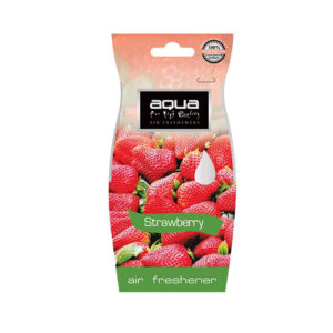 Aqua Αρωματική Καρτέλα Κρεμαστή Αυτοκινήτου The Naturals Strawberry Κωδικός: 10-087