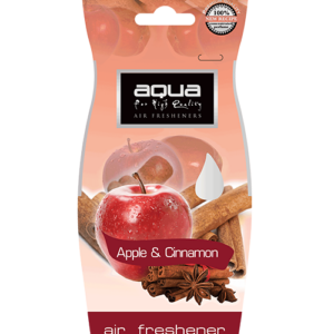 Aqua Αρωματική Καρτέλα Κρεμαστή Αυτοκινήτου The Naturals Cinnamon & Red Apple Κωδικός: 10-111