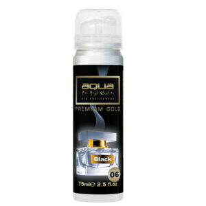 Aqua Αρωματικό Σπρέι Αυτοκινήτου Black Premium Gold 75ml Κωδικός: 10-783