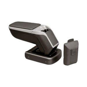 Rati Armster Τεμπέλης Αυτοκινήτου Δερμάτινος Συμβατός με Opel Karl 2015+ Ασημί ΧρώμαΚωδικός: V00926