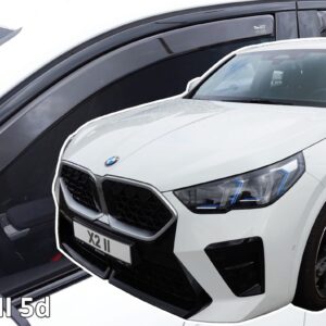 Heko Σετ Ανεμοθραύστες Αυτοκινήτου Μπροστινοί και Πίσω Σκούρο Φιμέ για BMW X2 2023+ 4τμχ Κωδικός: 11011