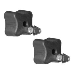 Menabo Εργονομικό Αντικλεπτικό Πόμολο/Ροδέλα με Κλειδί για Βάσεις Ποδηλάτου 2τμχ Κωδικός: 11930/MB