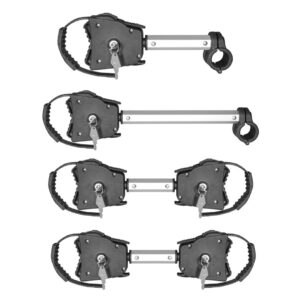 Menabo Μπράτσο Ποδηλάτου για Σχάρα Αυτοκινήτου Kit Αντικλεπτικών Μπράτσων Συγκράτησης Ποδηλάτου 1 Κοντό/1 Μακρύ/2 Διπλά S/L/2xD 1τμχ Κωδικός: 12000/MB