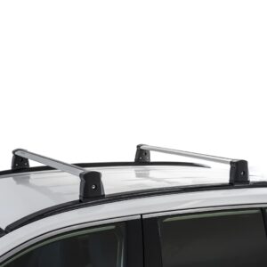 Menabo Μπάρες Οροφής Αλουμινίου 103.5εκ. για Toyota RAV 4 (Σετ με πόδια και κλειδαριά) Ασημί Κωδικός: 12080/MB