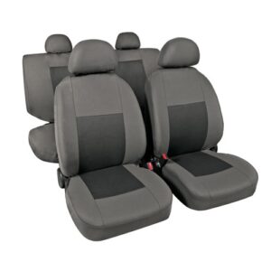 Lampa Σετ Καλύμματα Αυτοκινήτου 8τμχ Πολυεστερικά Classic Γκρι