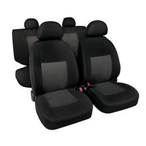 Lampa Σετ Καλύμματα Αυτοκινήτου 4τμχ Πολυεστερικά Classic Γκρι