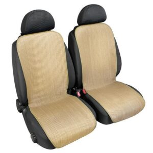 Lampa Σετ Πλατοκαθίσματα Αυτοκινήτου 2τμχ Ψάθα Strips Μπεζ