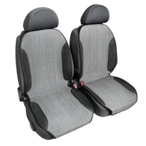 Lampa Σετ Πλατοκαθίσματα Αυτοκινήτου 2τμχ Ψάθα Sporting Fresh Γκρι