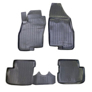 ΠΑΤΑΚΙΑ ΣΕ ΣΚΑΦΗ TPE ΛΑΣΤΙΧΟ ΓΙΑ FIAT GRANDE PUNTO 2005-2012  ΣΕ ΜΑΥΡΟ ΧΡΩΜΑ NOVLINE - 4 ΤΕΜ.