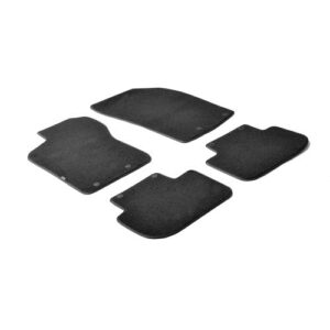 Lampa Σετ Μπροστινά και Πίσω Πατάκια 4τμχ Μαύρα Κωδικός: L2300.0