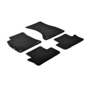 Lampa Σετ Μπροστινά και Πίσω Πατάκια 4τμχ για Seat Exeo Audi A4 Μαύρα Κωδικός: L2300.6